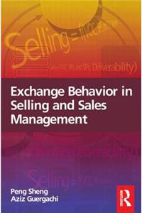 Exchange Behavior in Selling and Sales Management