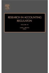 Research in Accounting Regulation, 18