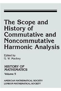 The Scope and History of Commutative and Noncommutative Harmonic Analysis