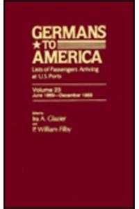 Germans to America, June 1, 1869-Dec. 31, 1869