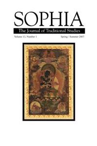 Sophia Volume 13, No. 1