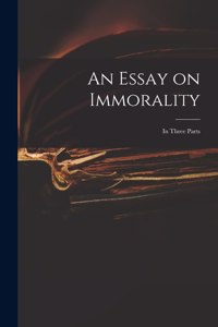 Essay on Immorality