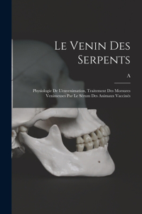 venin des serpents