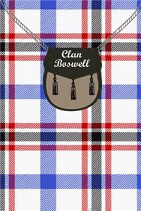 Clan Boswell Tartan Journal/Notebook