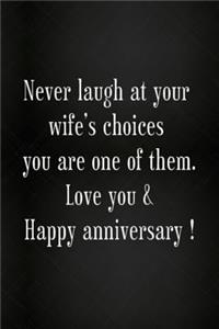 Lined Notebook - Wedding Anniversary Gifts, for Him, for Her, for Couple