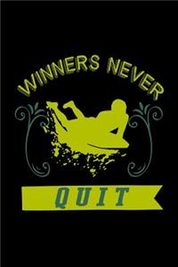 Winners never quit
