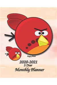 2020-2021 2-Year Monthly Planner Angry Birds