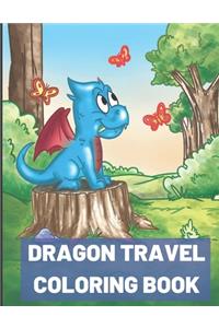 Dragon Travel Coloring Book