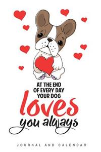 At The End Of Every Day Your Dog Loves You Always