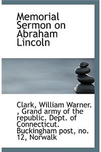 Memorial Sermon on Abraham Lincoln