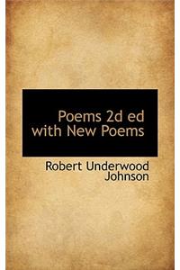 Poems 2D Ed with New Poems