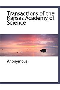 Transactions of the Kansas Academy of Science