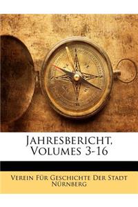 Jahresbericht, Volumes 3-16