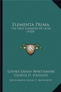 Elementa Prima