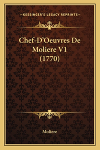 Chef-D'Oeuvres De Moliere V1 (1770)
