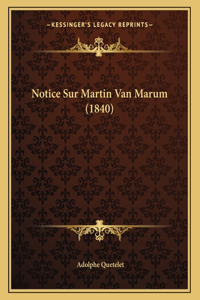 Notice Sur Martin Van Marum (1840)