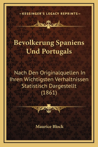 Bevolkerung Spaniens Und Portugals