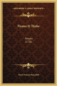 Pirame Et Thisbe