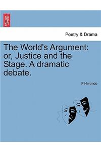 The World's Argument