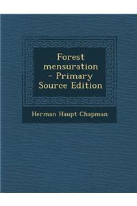 Forest Mensuration