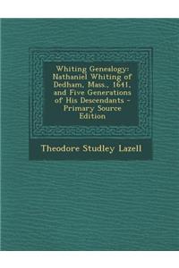 Whiting Genealogy