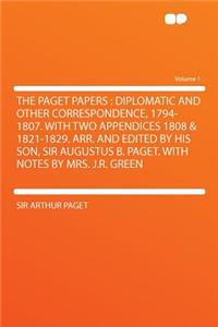 The Paget Papers