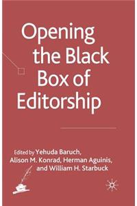 Opening the Black Box of Editorship