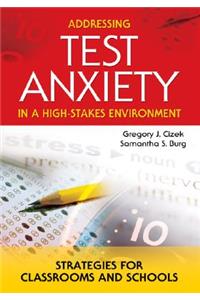 Addressing Test Anxiety in a High-Stakes Environment