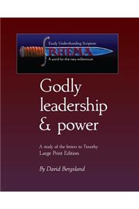 Godly Leadership & Power