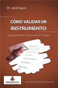 Cómo validar un instrumento