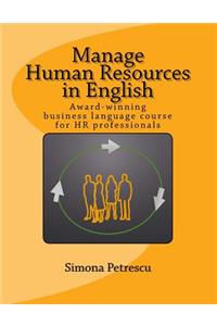 Manage Human Resources in English