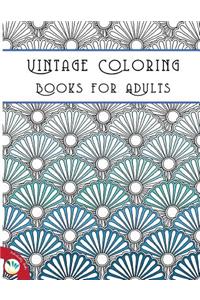 Vintage Coloring Books for Adults