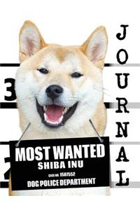 Most Wanted Shiba Inu Journal