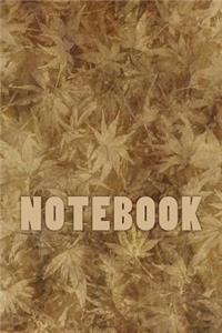 Autumn Leaves Notebook