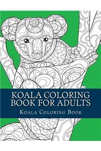 Koala Coloring Book For Adults