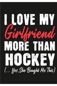 I love my girlfriend More Than Hockey (...yes, she bought me this)