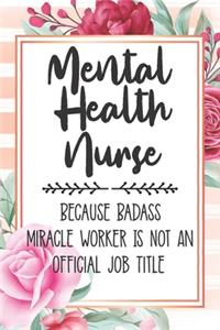 Mental Health Nurse