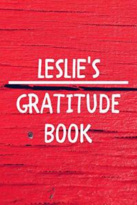Leslie's Gratitude Journal