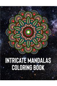 Intricate Mandalas: An Adult Coloring Book with 50 Detailed Mandalas for Relaxation and Stress Relief