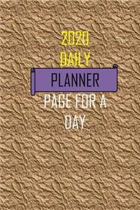 daily calendar 2020 page a day