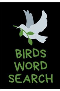 Birds Word Search