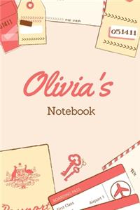 Olivia First Name Olivia Notebook