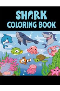 Shark Coloring Book
