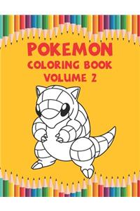 Pokemon Coloring Book Volume 2