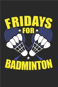 Badminton Notebook