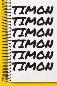 Name TIMON Customized Gift For TIMON A beautiful personalized
