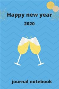 Happy New Year 2020 Journal Notebook