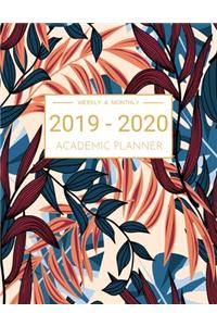 2019-2020 Academic Planner Weekly And Monthly