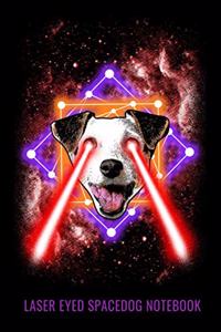 Laser Eyed Spacedog Notebook