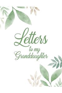 Letters to my Granddaughter
